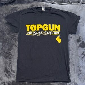 Top Gun All Stars Large Coed Gildan Black Heavy Cotton T-Shirt